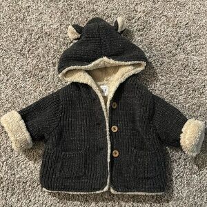 Baby Gap Sherpa Hooded Jacket